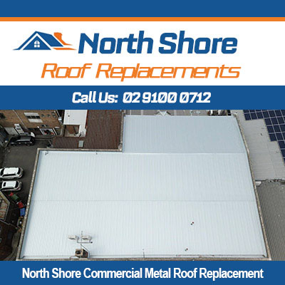 Professional commercial metal roof replacement services in North Shore with quality roofing materials
