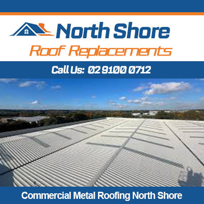 Quality commercial metal roofing in North Shore by expert industrial roofing contractors