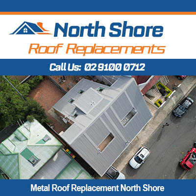 Complete metal roof replacement in North Shore by experienced roofing contractors