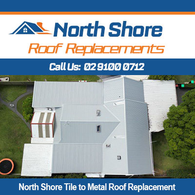 Tile to metal roof replacement in North Shore for residential home renovations